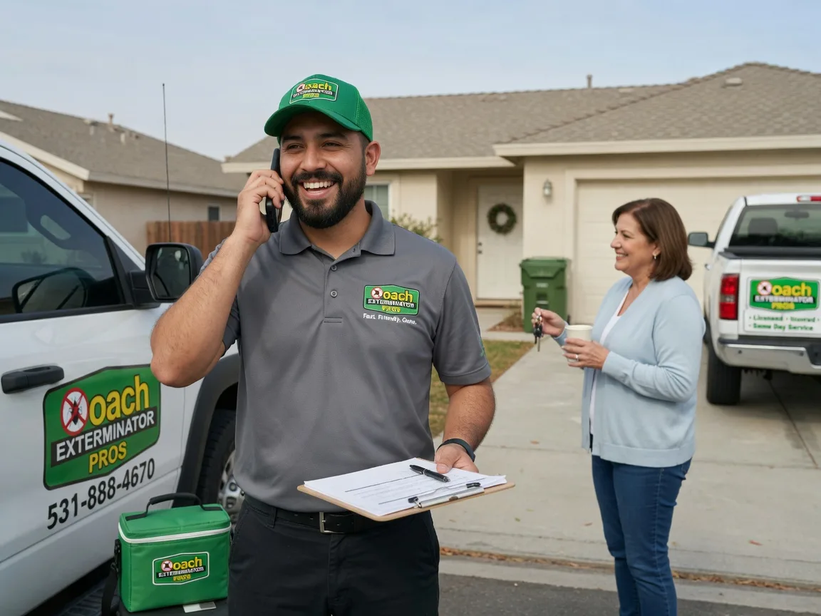 Pest Control Roach Exterminator Lore City, OH FAQs